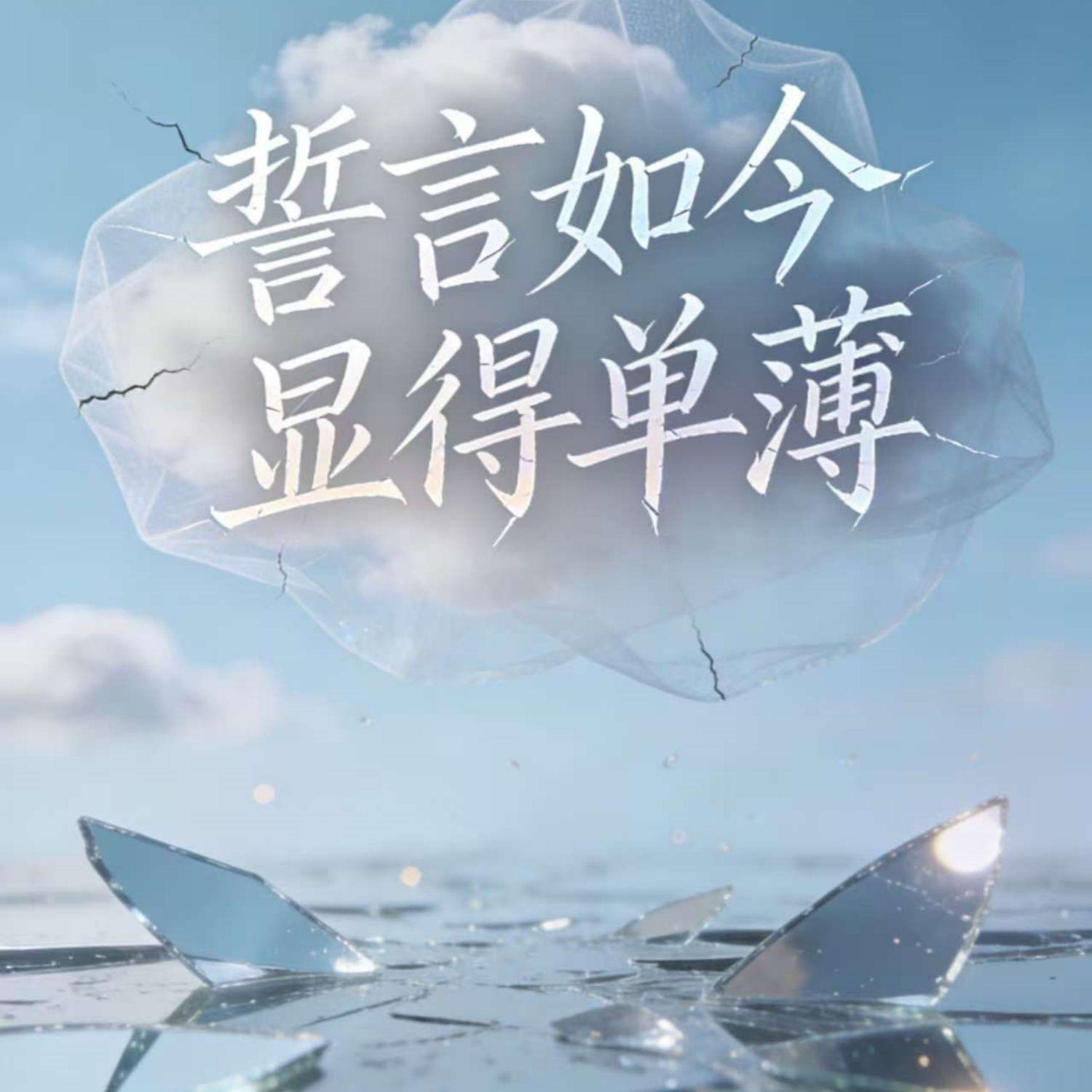 誓言如今显得单薄封面