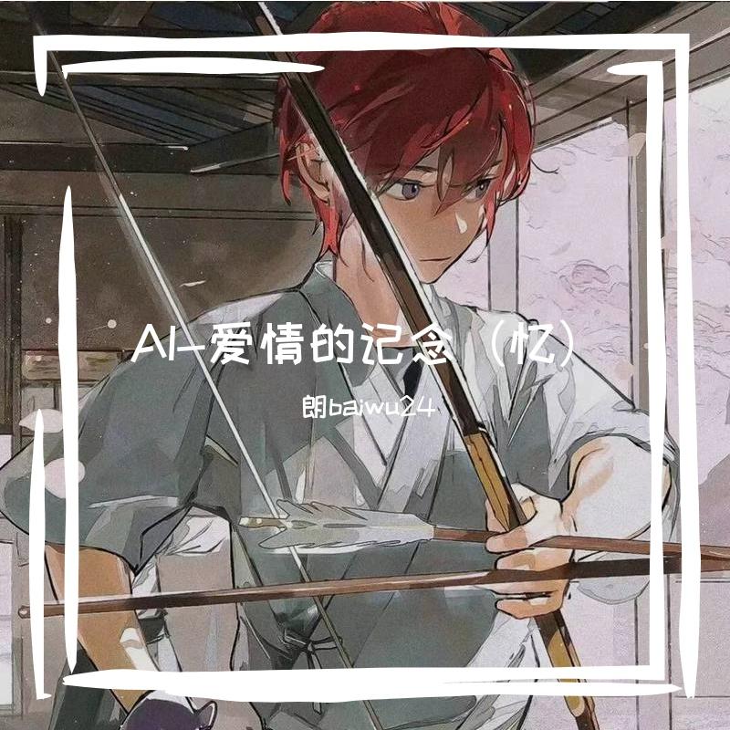 AI-爱情的记念 伴奏封面