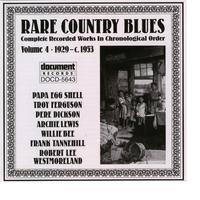 Rare Country Blues Vol. 4 (1929-c.1953)