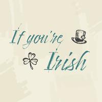 If You're Irish