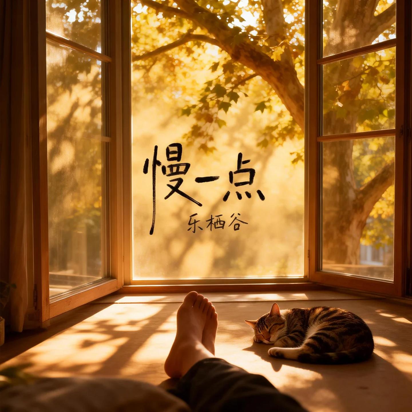 慢一点封面