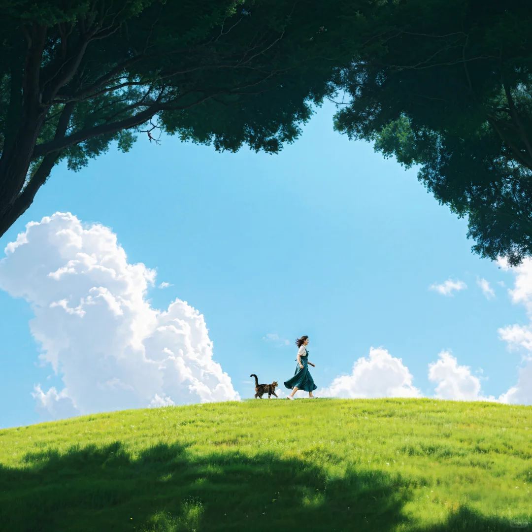 wander on the trail（漫步小径）