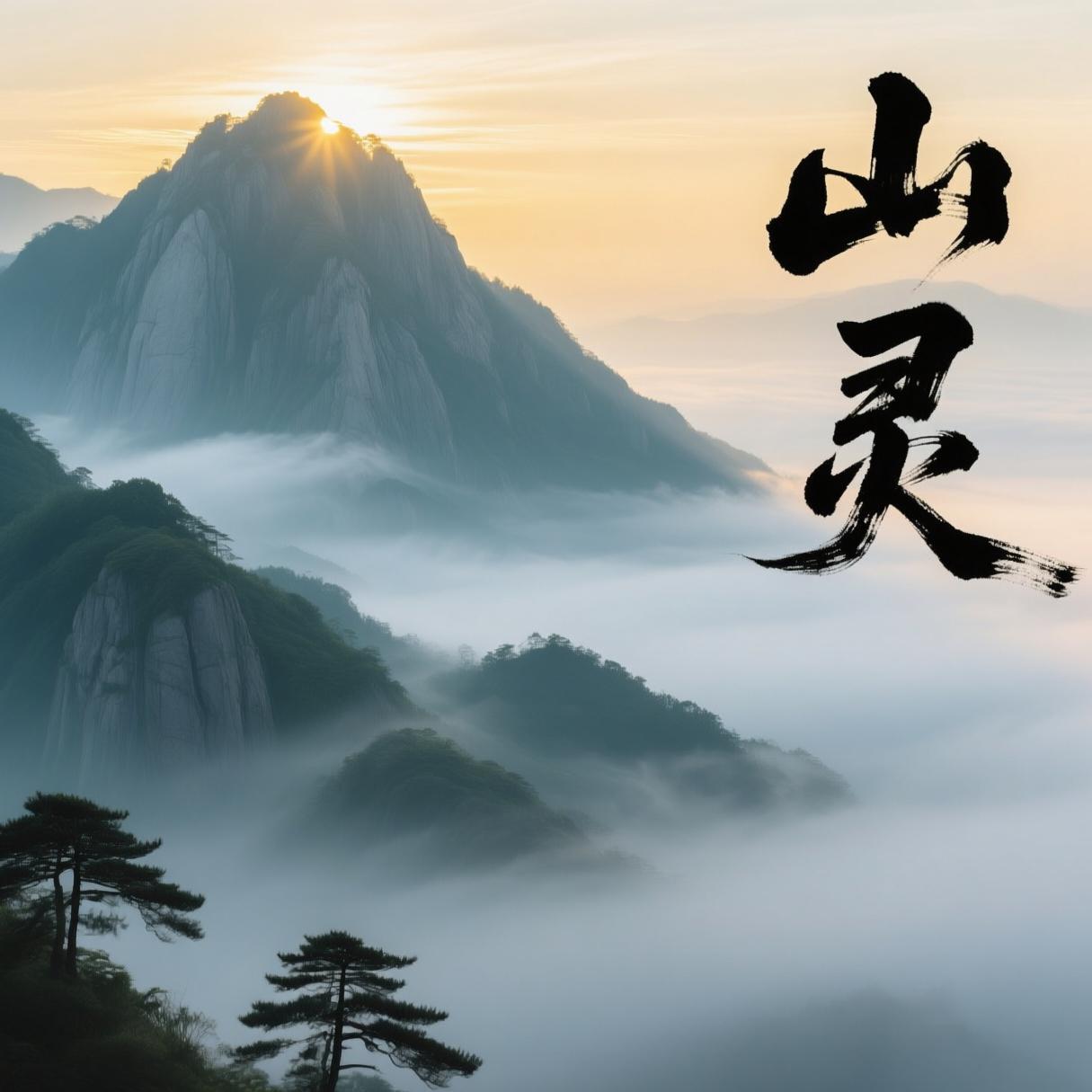 山灵封面