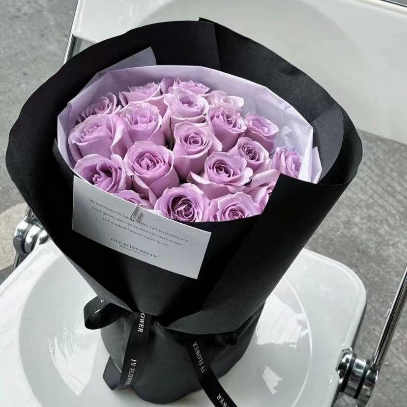 紫玫瑰寄语