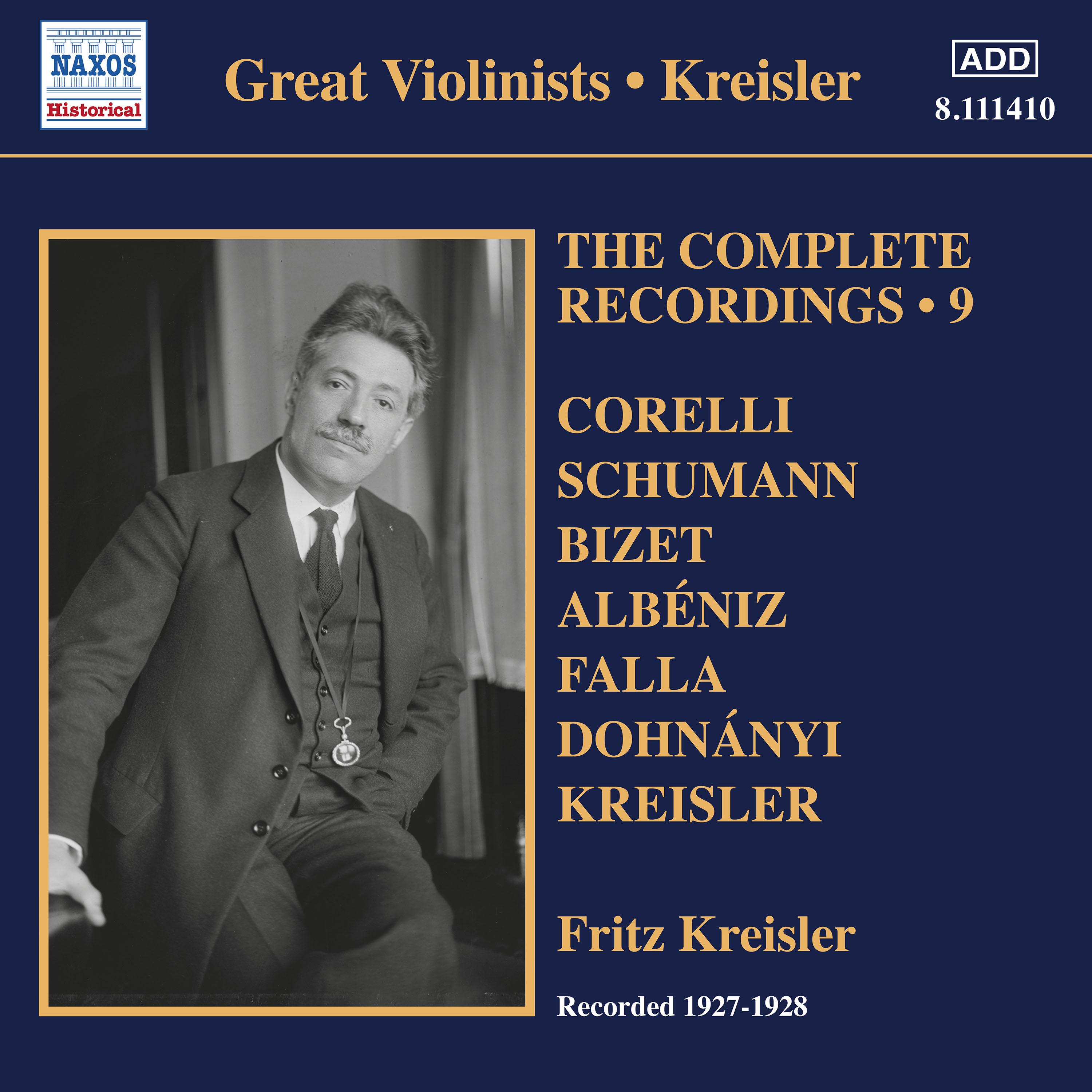 8 Humoresques, Op. 101, B. 187:No. 7. Poco lento e grazioso in G-Flat Major (arr. F. Kreisler for violin and piano)
