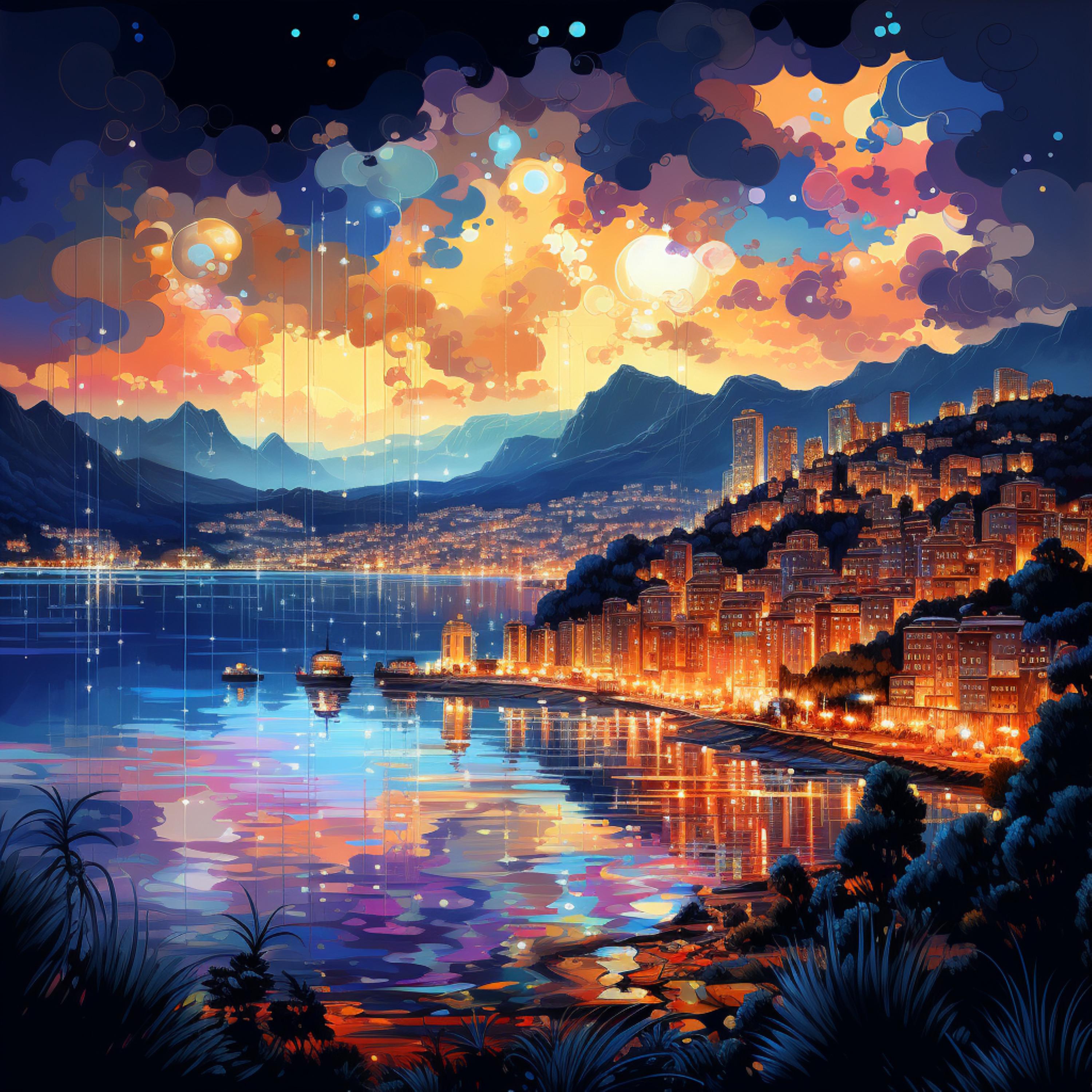 Gentle Glow by the Water