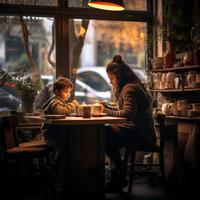 Jazz instrumental clásico - Compañero Del Café Del Bebé