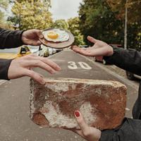 Mischbrot von Unten