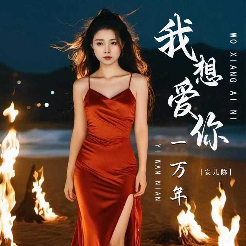 我想爱你一万年 (DJ可乐版)封面