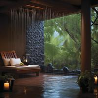 Rain Serenity: Spa and Massage Harmony