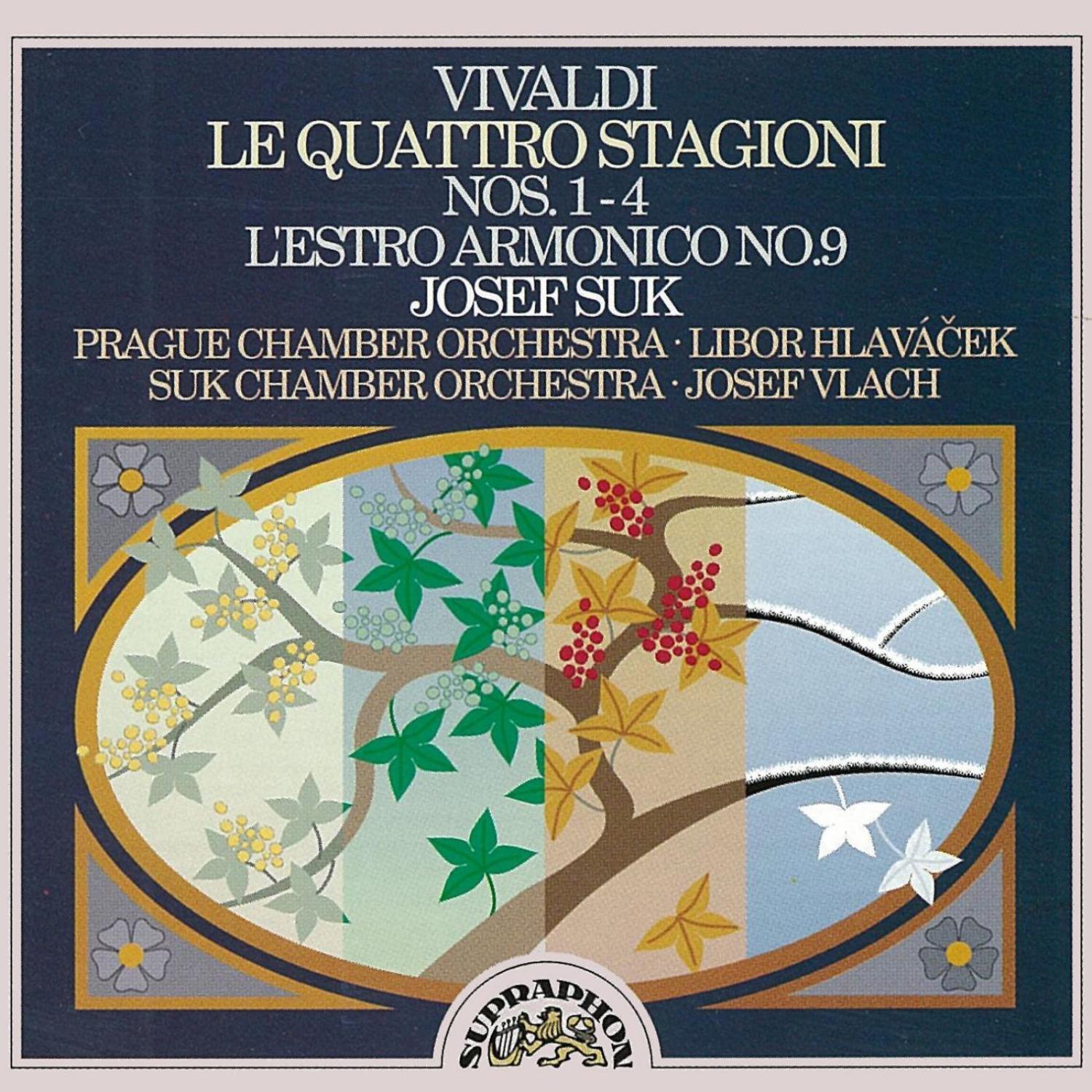 The Four Seasons. Four Concertos for Violin and String Orchestra (Le Quattro Stagioni), Op. 8, Concerto No. 2 in G minor L´ Estate. III. Presto - Tempo impetuoso d´Estate, RV 315