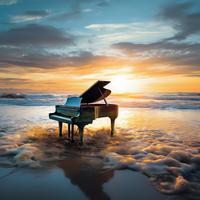 Melodies of Light: Piano Solstice Echoes