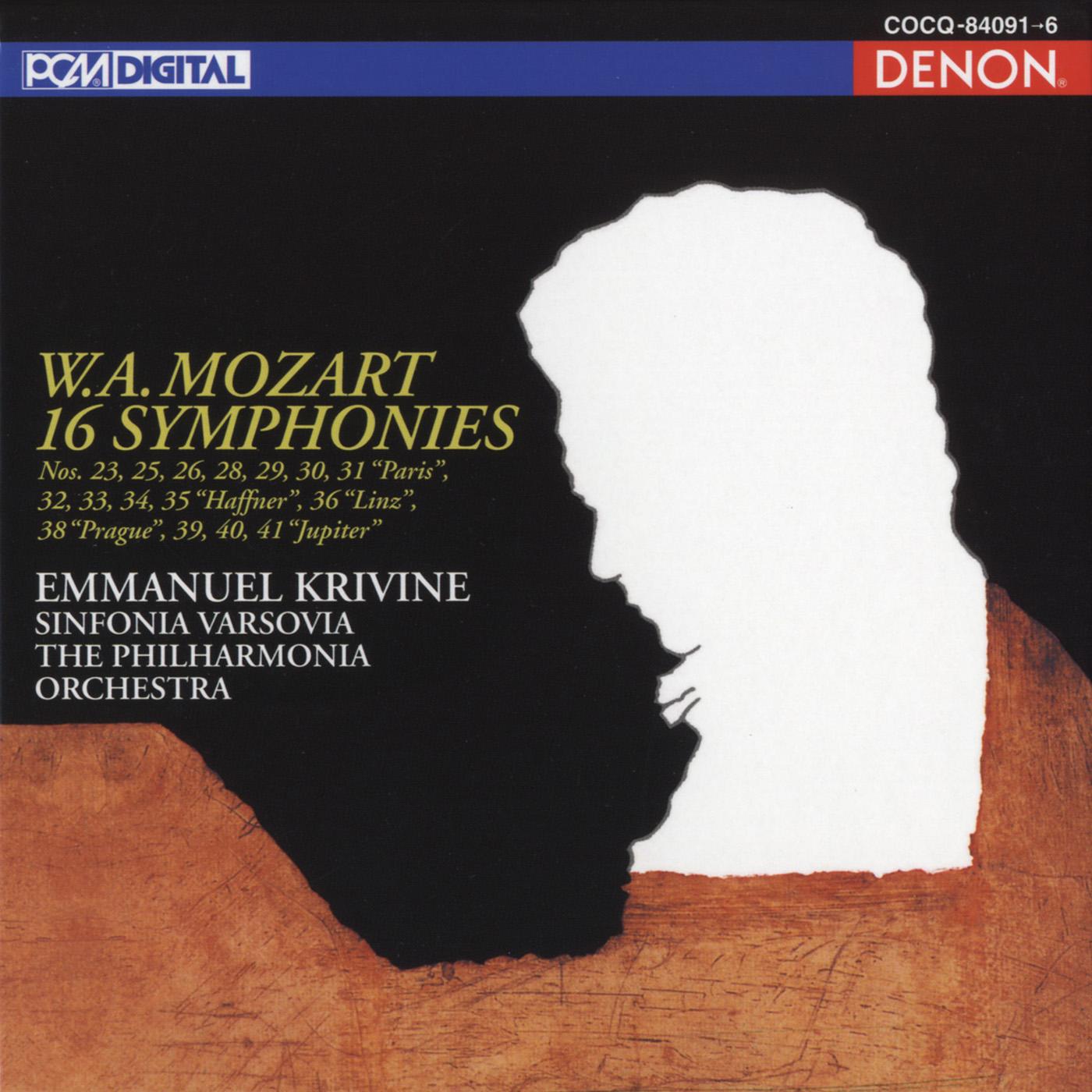 交響曲第38番 ニ長調 K. 504 《プラハ》 I-Adagio-Allegro