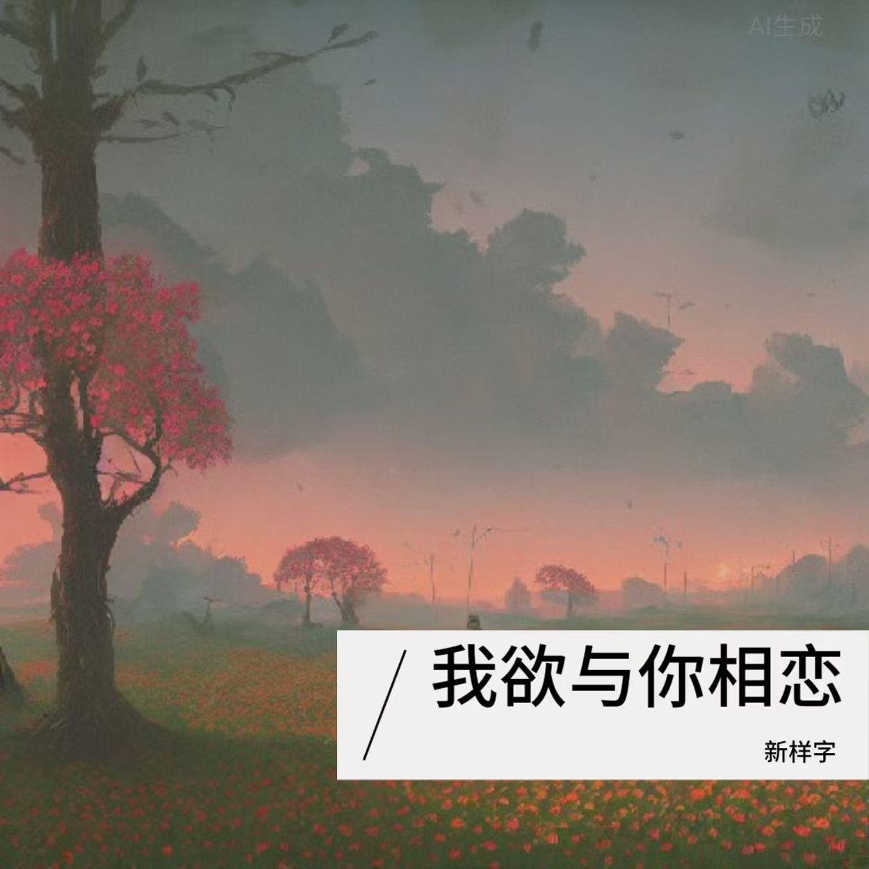 未知歌手 - 相思寂寥完整版 伴奏 - 新样字封面