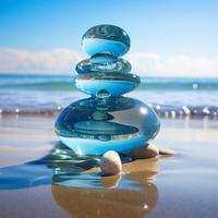 Tranquil Tides: Harmonious Meditation with Ocean Waves