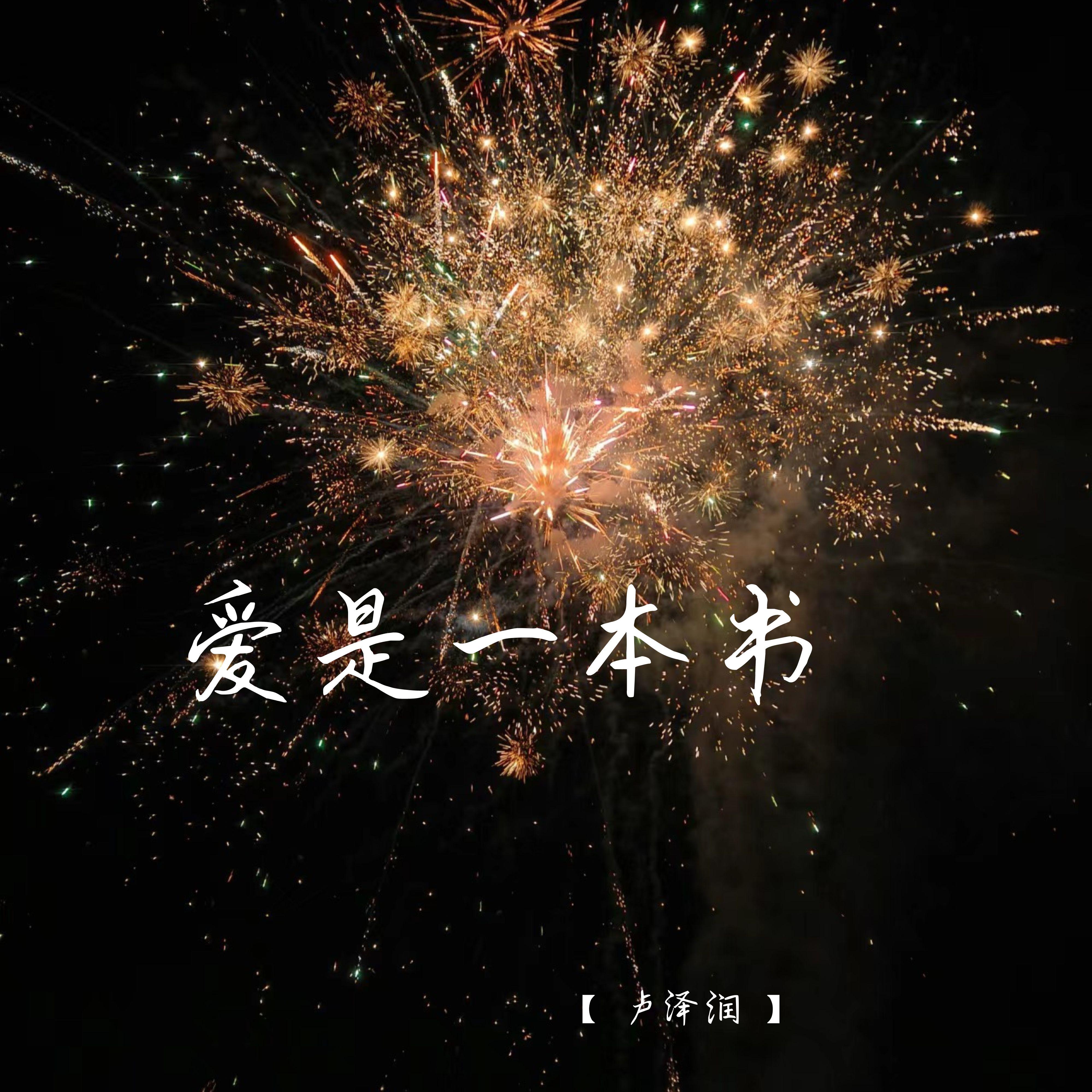 爱是一本书封面