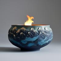 Yoga Flames: Serenity with Himalayan Bowls