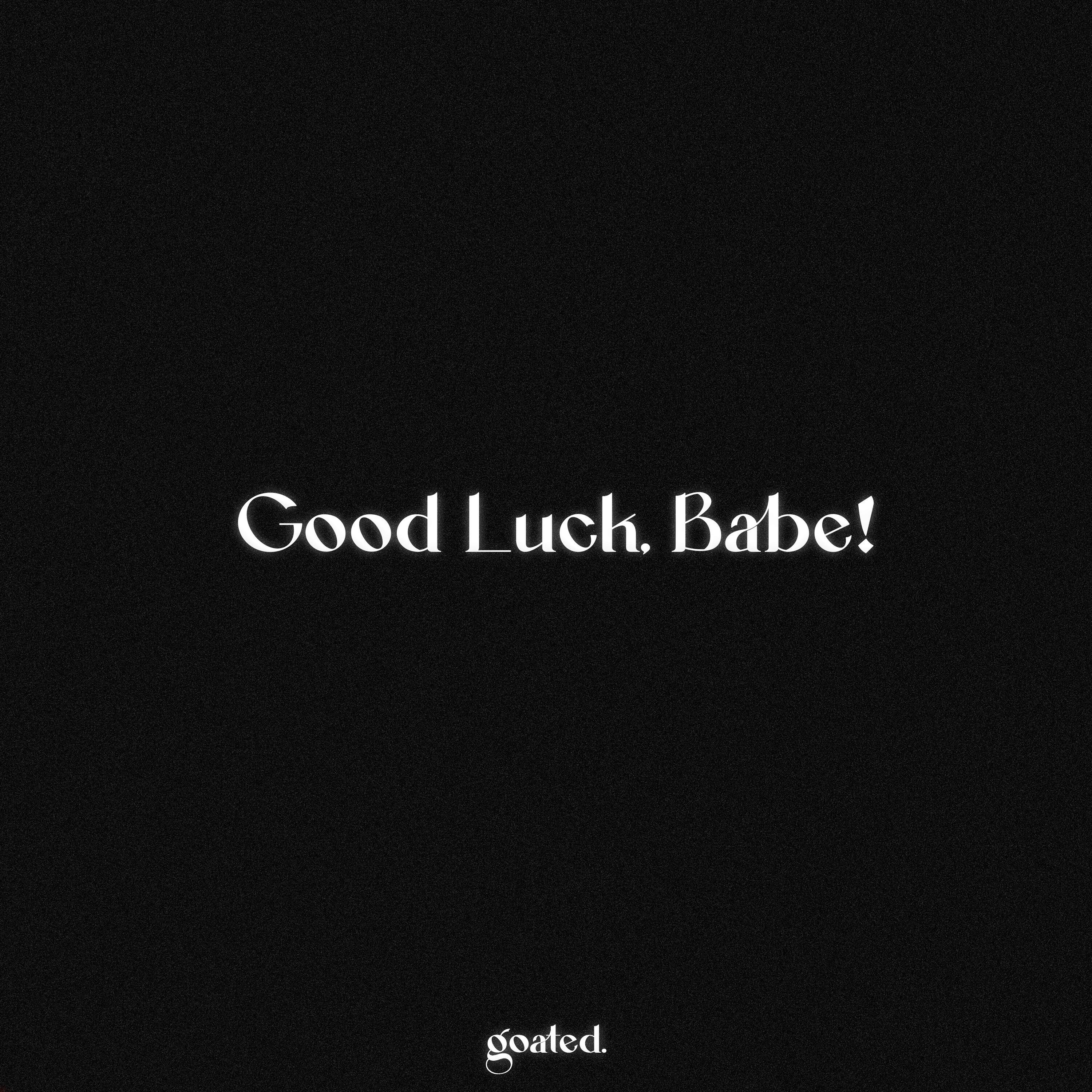 Good Luck, Babe! (Piano + Rain Version)