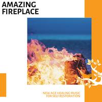 Amazing Fireplace - New Age Healing Music for Self Restoration