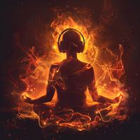 Meditation Fire Serene: Heat Harmony