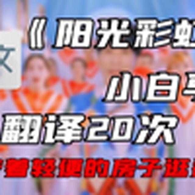 《阳光彩虹小白马》谷歌翻译封面