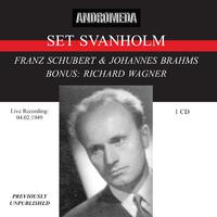 Vocal Recital: Svanholm, Set - SCHUBERT, F. / BRAHMS, J. / WAGNER, R. (1949)