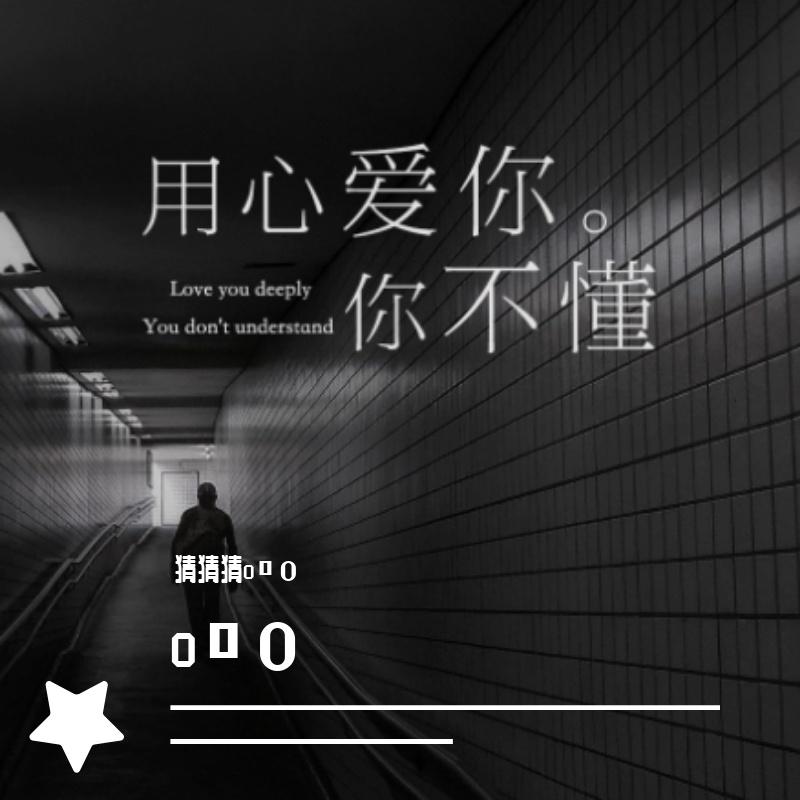 用心爱你你不懂封面