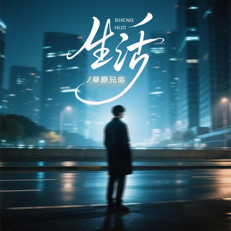 生活(凌晨的路灯陪我回家) (伴奏)封面