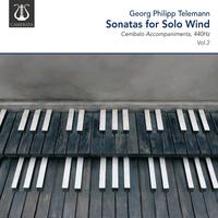 Telemann: Sonatas for Solo Wind, 440Hz, Vol. 2 (Cembalo Accompaniments)