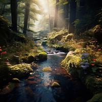 Stream Ambience for Study: Natural Focus Enhancer