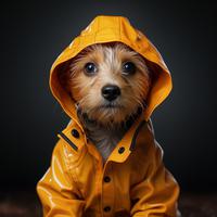 Confort De Lluvia Para Mascotas: Tonos Naturales Calmantes