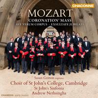 Mozart: Coronation Mass, Ave Verum Corpus, Missa Brevis & Exsultate, Jubilate