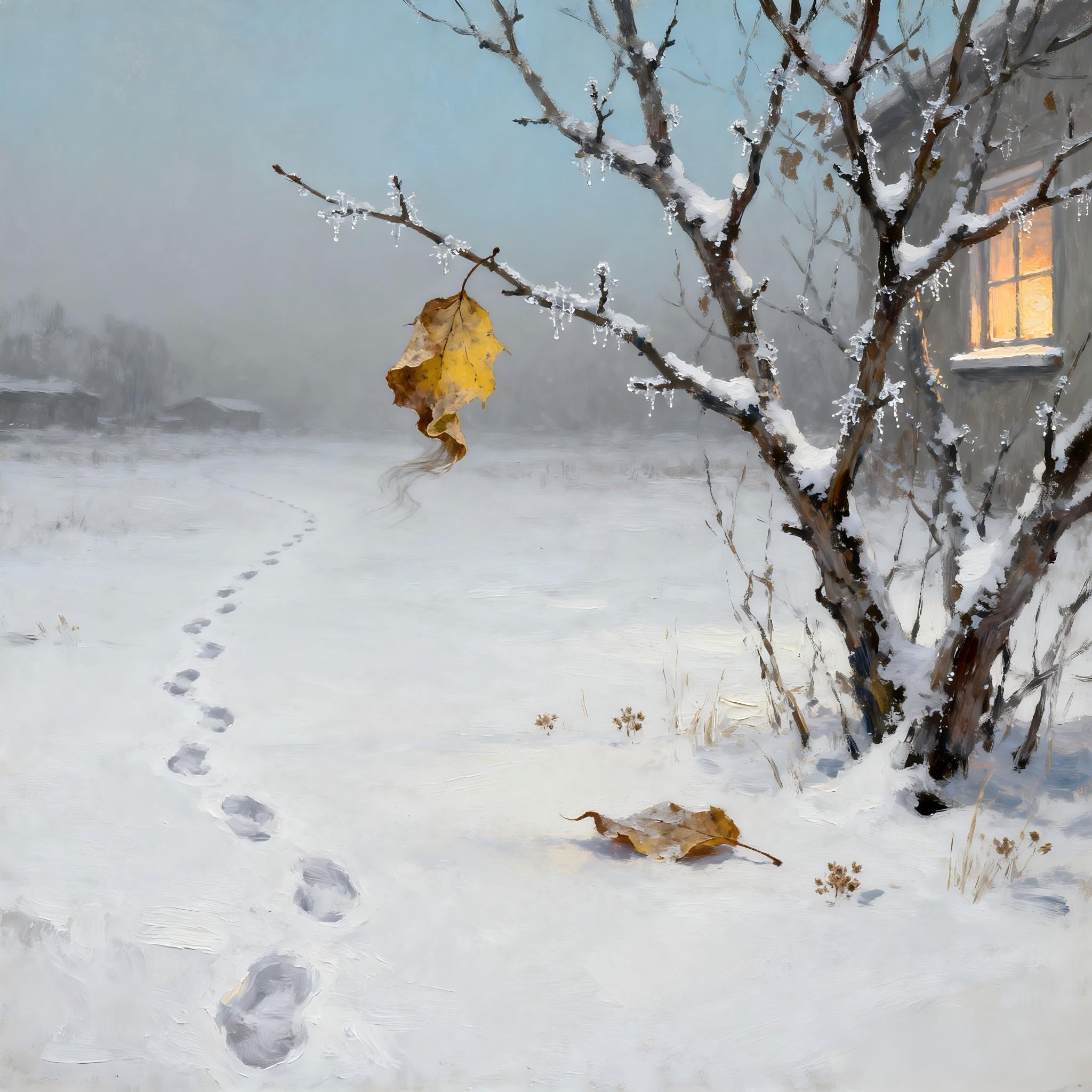 等冬过去就放下你  烟嗓船