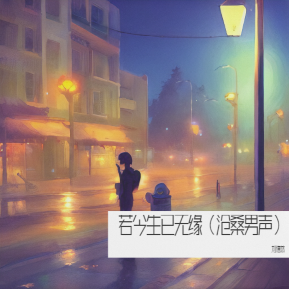 若今生已无缘(沧桑男声)封面
