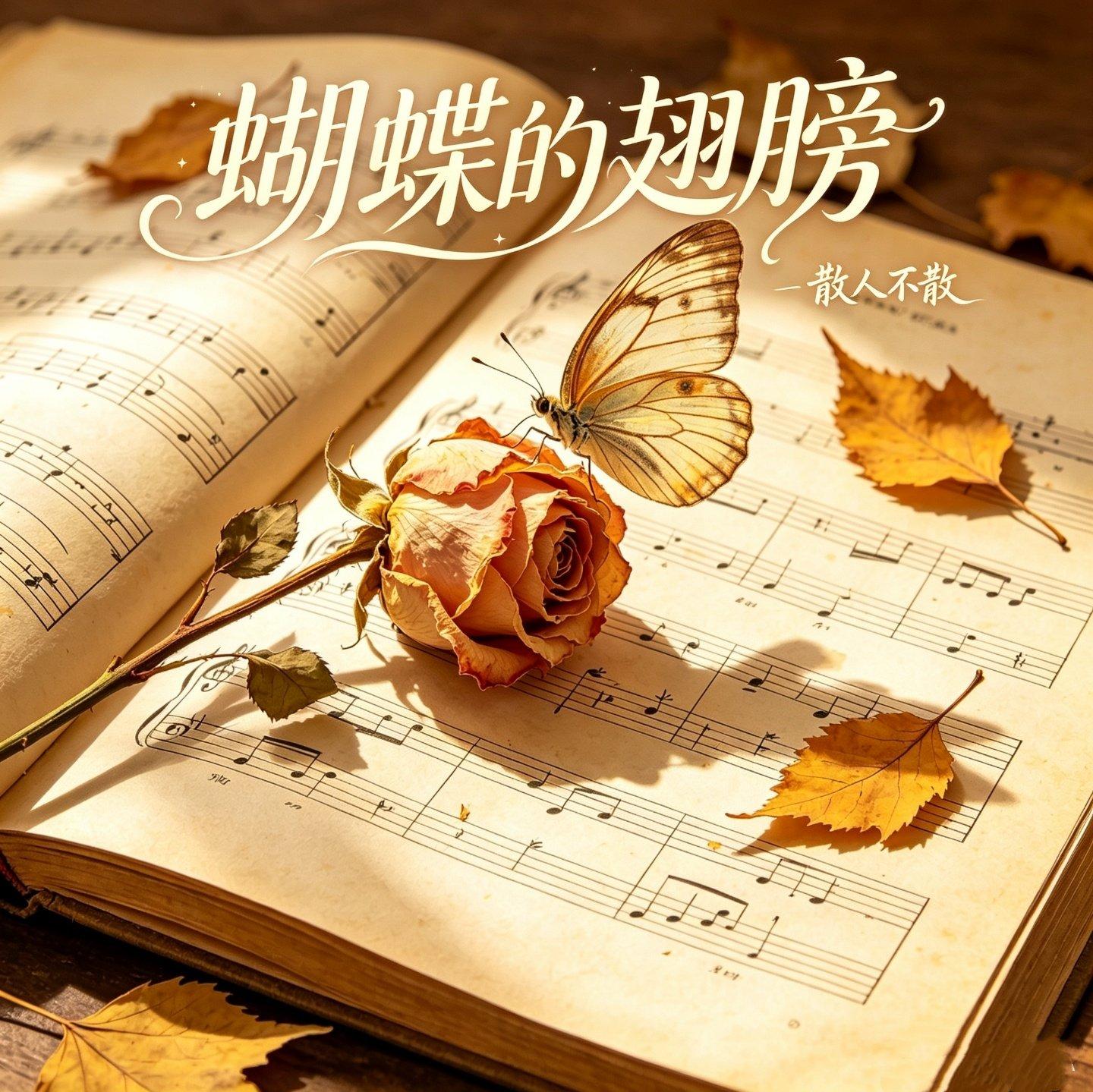 蝴蝶的翅膀（飞舞版） - 散人不散封面