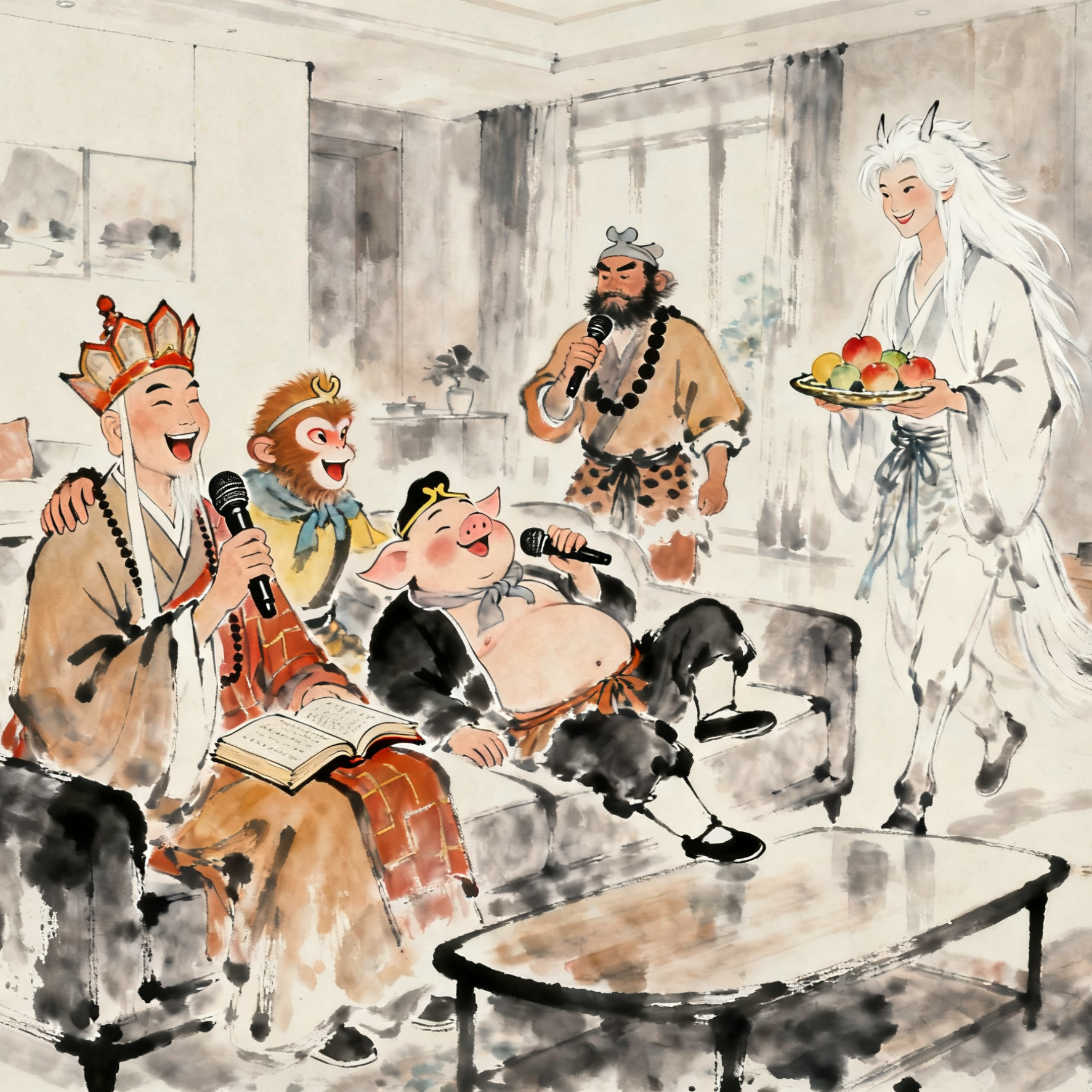 沉沙狂骨(AI众生绘) - 吃饱蹲封面