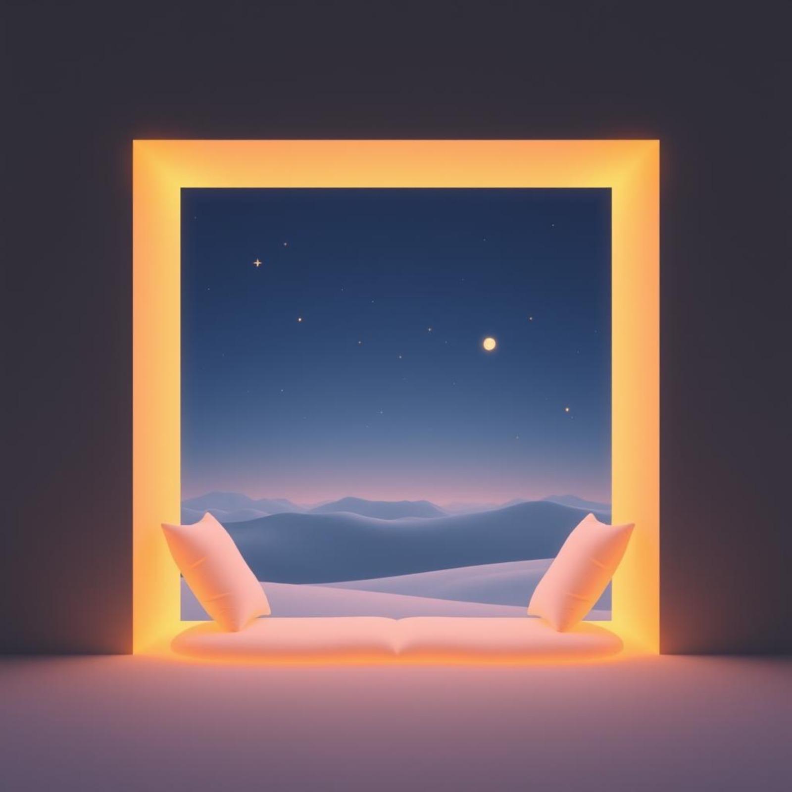 睡眠音楽 無重力の窓封面