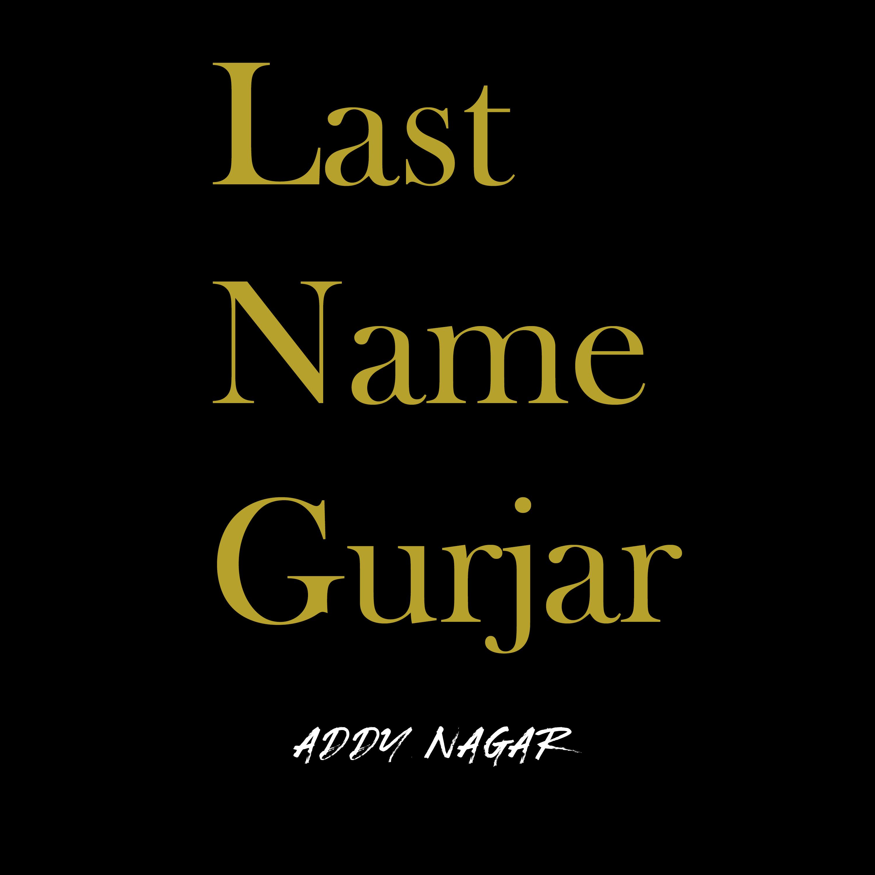 Last Name Gurjar