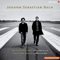 BACH, J.S.: Viola da Gamba Sonatas, BWV 1027-1029 (arr. for cello) (Altstaedt, Cohen)