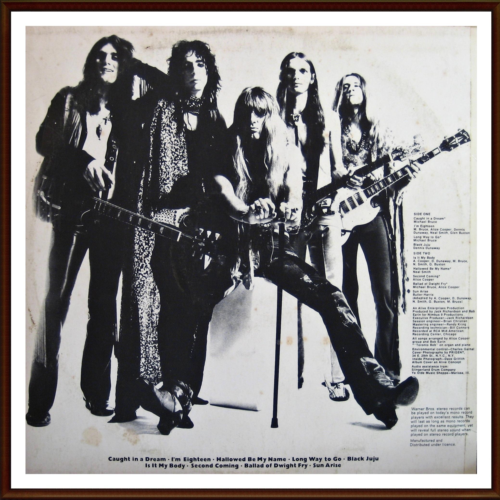 Alice Cooper 1971 Love It To Death side 2