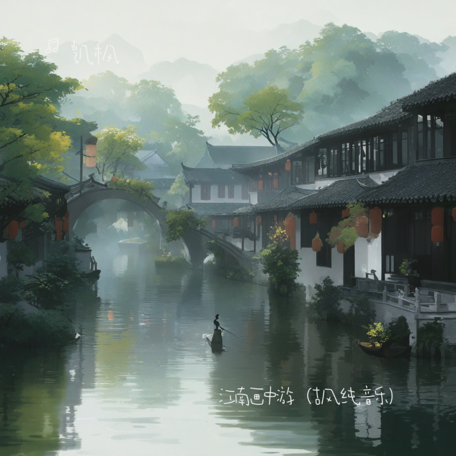 江南画中游（古风纯音乐）封面