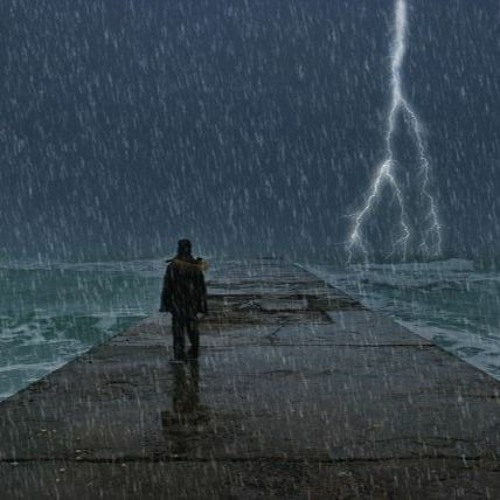 waiting for the lightning to strike me