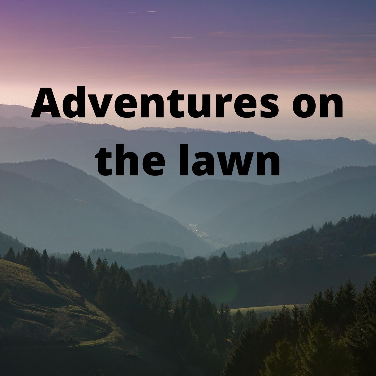 Adventures on the lawn