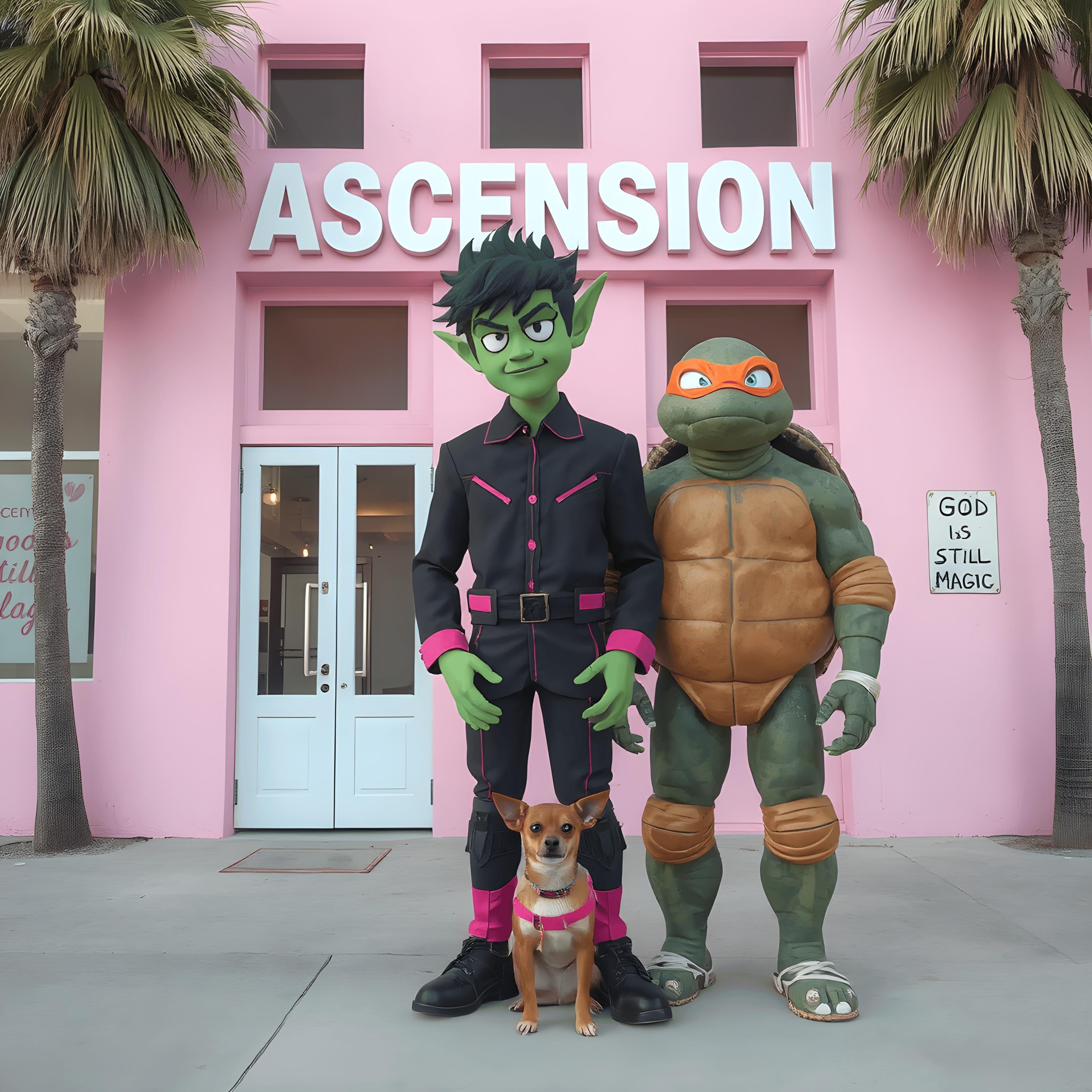 ASCENSION (For Greg Cipes )