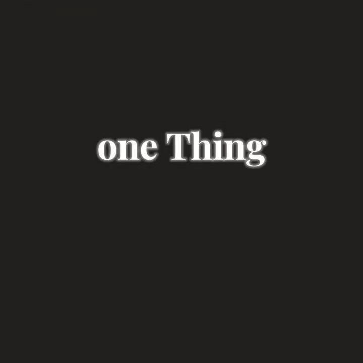 One Thing（Accelerated version） - 左秋_EIKs.封面