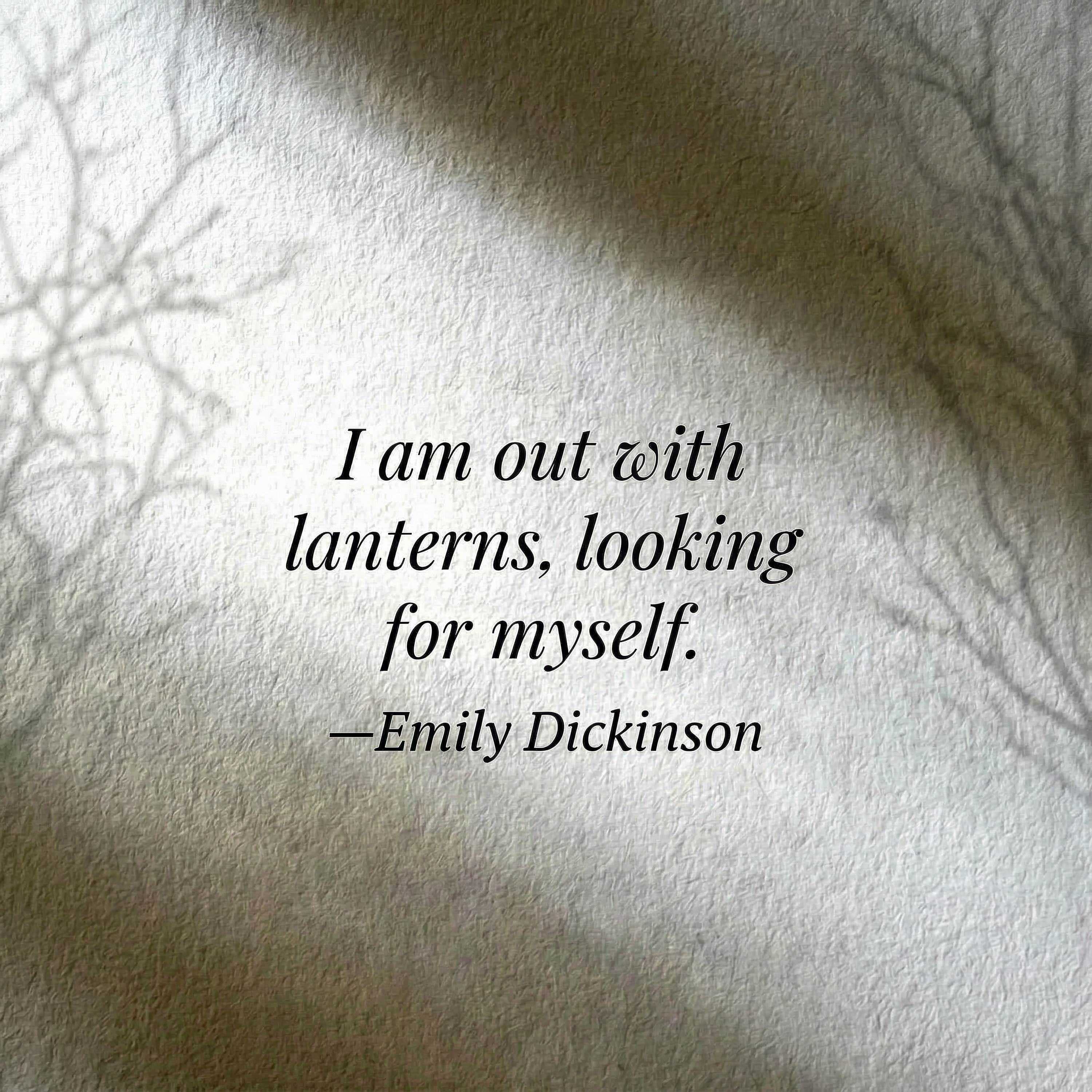 I Am Out With Lanterns