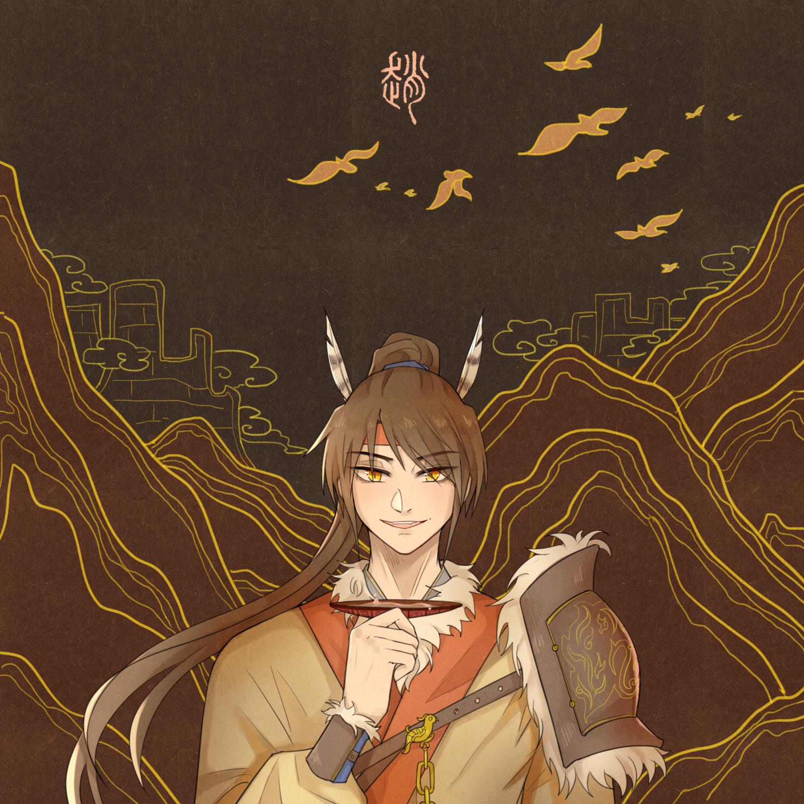 轻骑烈弓驰山川