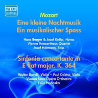 MOZART: Sinfonia concertante, K. 364 / Eine kleine Nachtmusik / Ein musikalischer Spass (Prohaska) (1955)