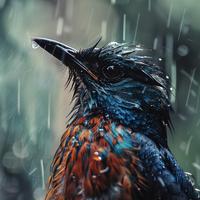 Binaural Nature Symphony: Rain and Birds in Harmony