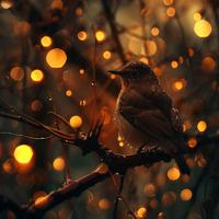 Binaural Rain Drops and Birds in Nature’s Embrace